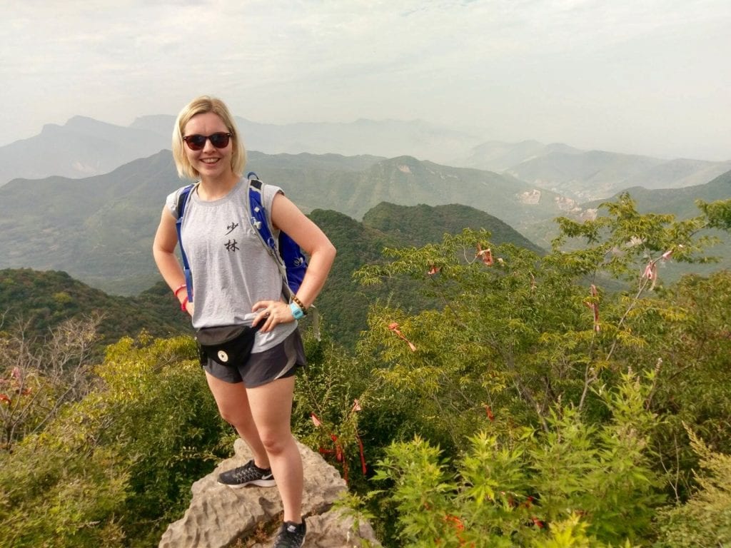 Hiking in Shaolin, CHina