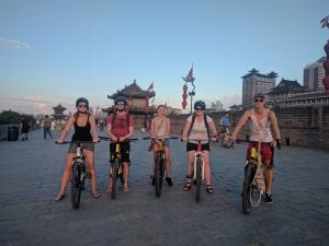 Cycling in Xian