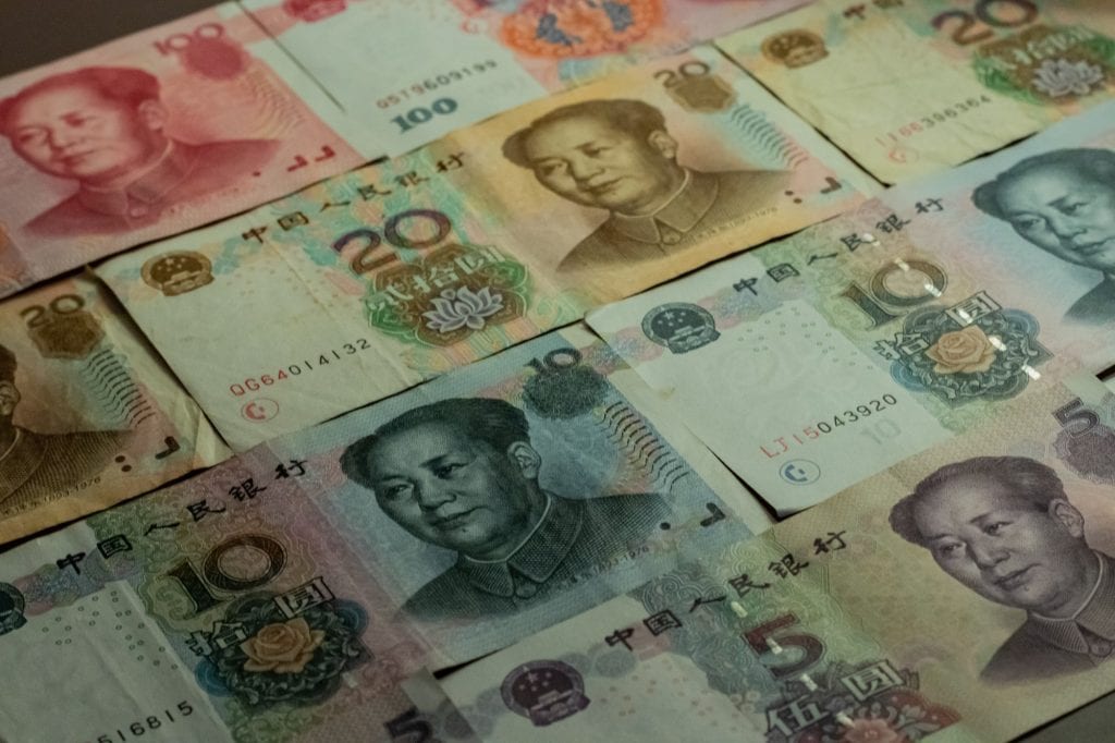 Money to use at Chinese markets