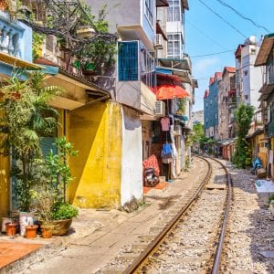 Hanoi Streets on Vietnam to Cambodia tour