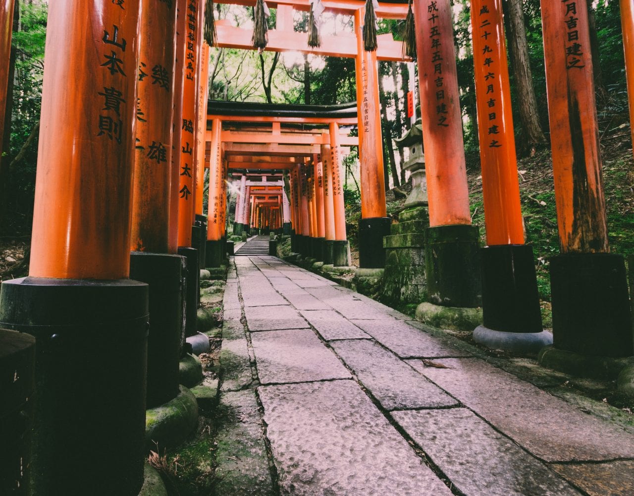 backpacking in japan
