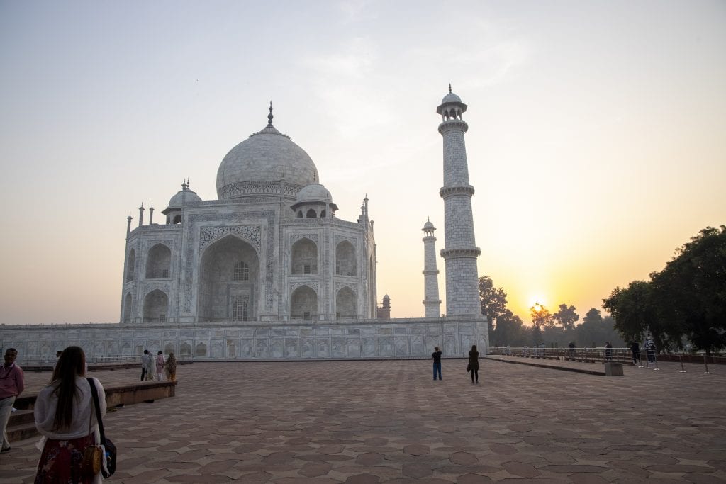 India Group Tours at the Taj Mahal