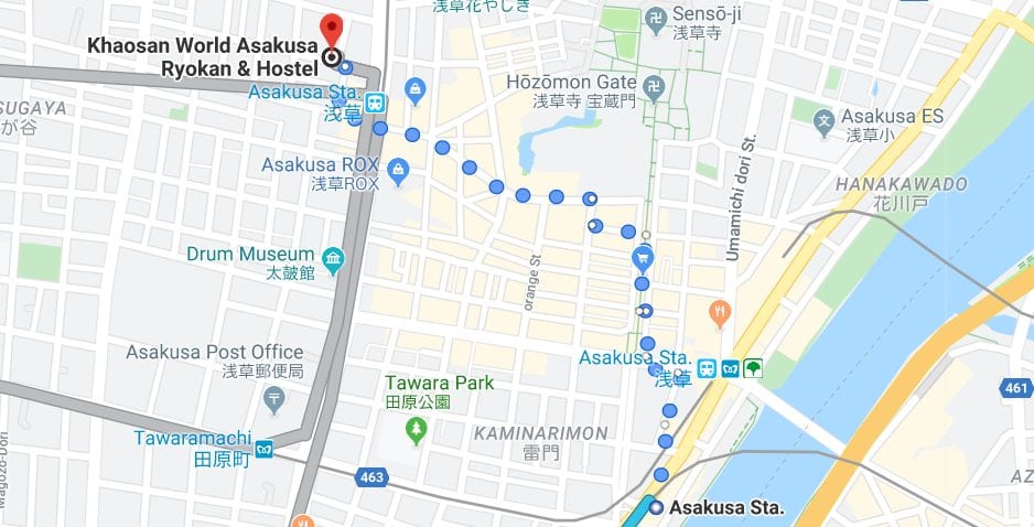 Google Map of Tokyo