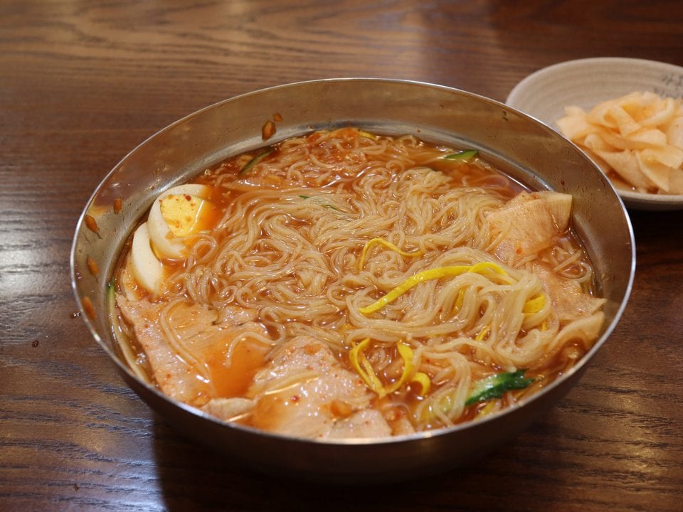 Milmyeon food in Busan