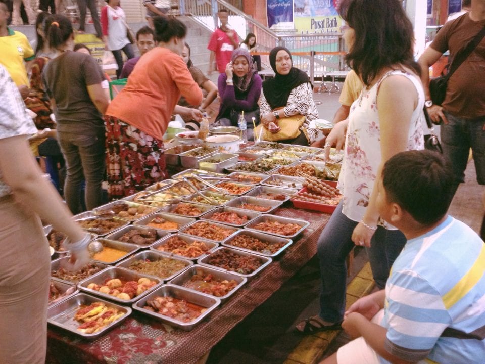 People Eating in Jakarta