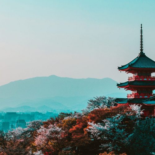 View of Kyoto, a top destination for Japan in 2023